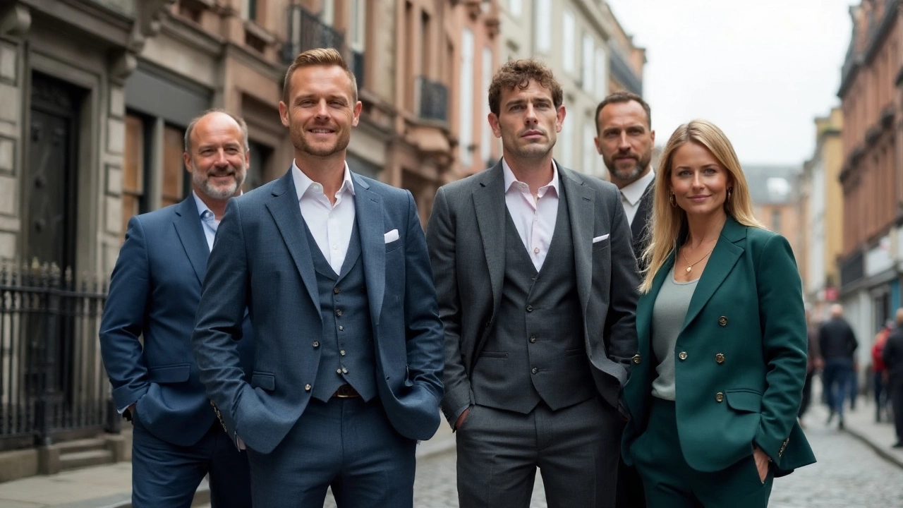 Best Suit Colours in Ireland to Look Slimmer: Style Tips That Work