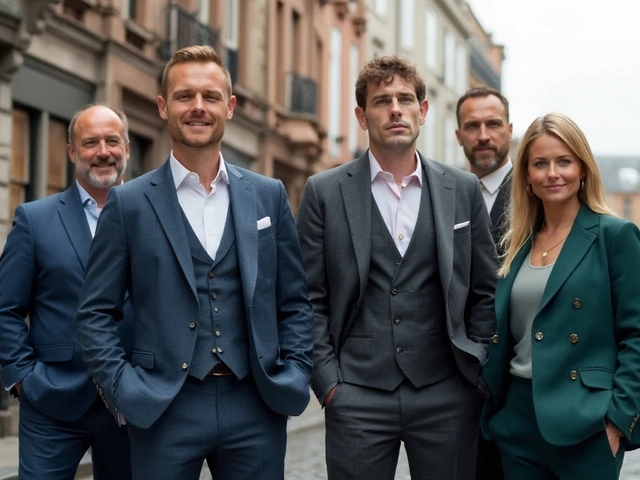 Best Suit Colours in Ireland to Look Slimmer: Style Tips That Work