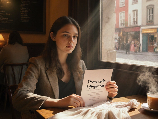 Understanding the 3 Finger Rule Dress Code in Ireland