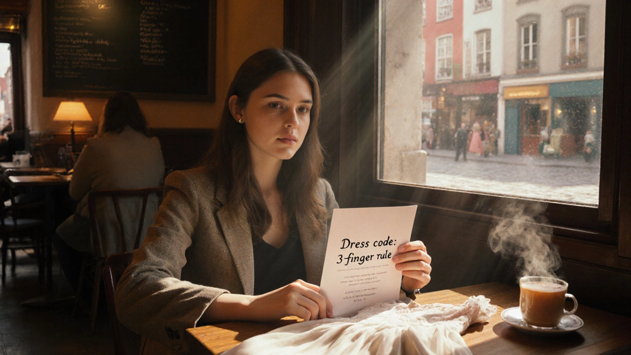 Understanding the 3 Finger Rule Dress Code in Ireland