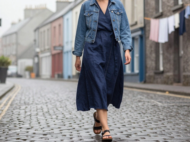 How to Dress to Look Thinner in Summer in Ireland